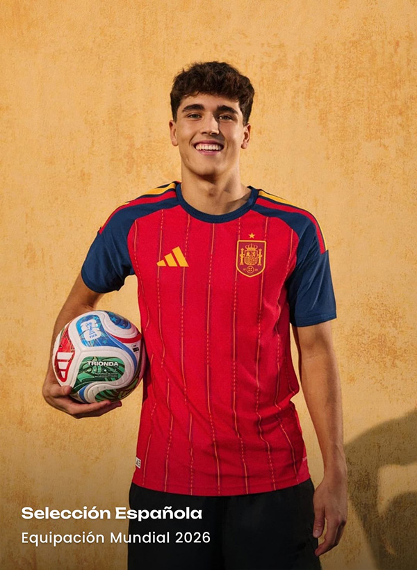 Camiseta de Espa&ntilde;a para el Mundial USA, Mexico y Canada 2026